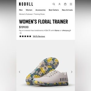 NOBULL CrossFit floral trainers